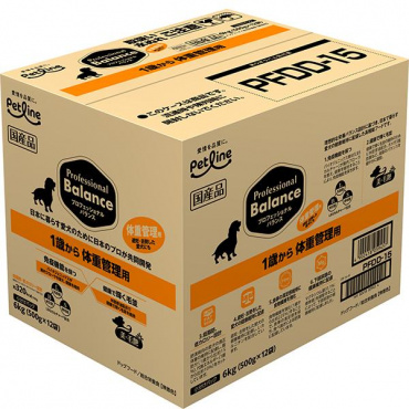 【あす宅】【送料無料】プロフェッショナル・バランス 1歳から 体重管理用 6kg（500g×12袋）