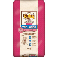 【あす宅】【送料無料】ニュートロ ナチュラルチョイス 中型犬～大型犬用 エイジングケア チキン＆玄米 13.5kg