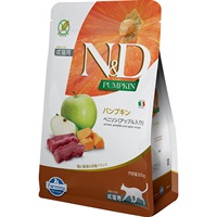 N＆D パンプキン ベニソン（アップル入り） 成猫用 300g