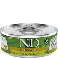 N＆D プライム ワイルドボア（アップル入り） ウェット 成猫用 70g