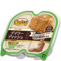 【あす宅】ニュートロ キャット デイリーディッシュ 成猫用 グルメ仕立てのパテタイプ サーモン＆ツナ トレイ 75g×24コ