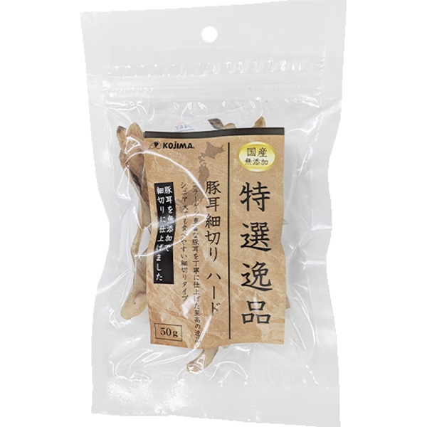 特選逸品 豚耳細切り ハード 50g