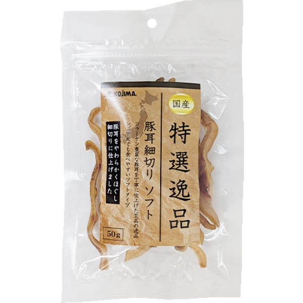特選逸品 豚耳細切り ソフト 50g