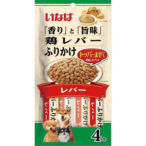 いなば トッパーまぜて 鶏レバーふりかけ レバー 3g×4本