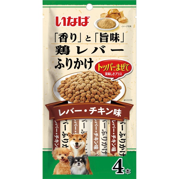 いなば トッパーまぜて 鶏レバーふりかけ レバー・チキン味 3g×4本