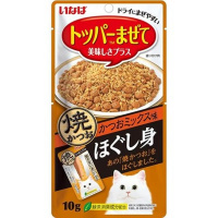 いなば トッパーまぜて 焼かつお ほぐし身 かつおミックス味 10g