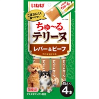 いなば ちゅ～るテリーヌ レバー＆ビーフ 15g×4本 ［ちゅーる］