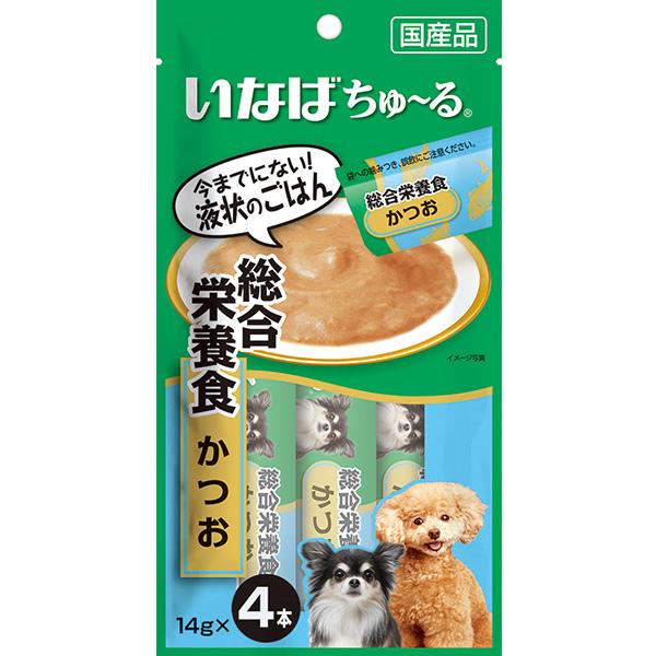 いなば ちゅ～る 総合栄養食 かつお 14g×4本 ［ちゅーる］