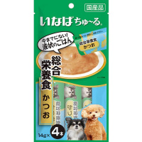 いなば ちゅ～る 総合栄養食 かつお 14g×4本 ［ちゅーる］
