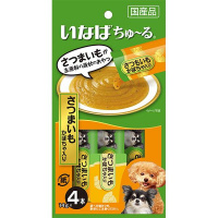 いなば ちゅ～る さつまいも かぼちゃ入り 14g×4本 ［ちゅーる］