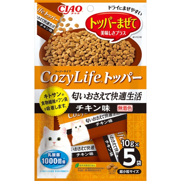 チャオ トッパーまぜて コージーライフトッパー チキン味 10g×5袋