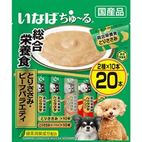 いなば ちゅ～る 総合栄養食 とりささみ・ビーフバラエティ 14g×20本 ［ちゅーる］