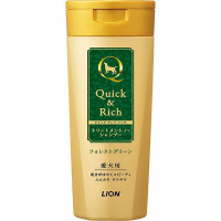 クイック＆リッチ トリートメントインシャンプー愛犬用 フォレストグリーン 200ml
