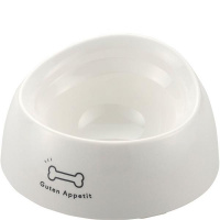 ワンちゃんの食べやすい食器 S 深型 ボーン