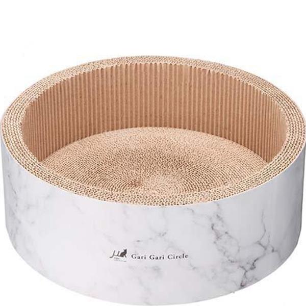 ガリガリサークル スクラッチャー マーブル ミニ ホワイト