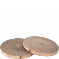 バリバリボウルXL 交換用つめとぎ 2個パック ライトブラウン