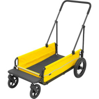 【送料無料】【正規品】エアバギー ～ドッグカート キャリッジフレーム スマイルイエロー ［Air Buggy for Dog～CARRIAGE FRAME］