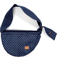 ドットデニムスリングバッグ ネイビー