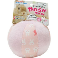 ウサギのおもちゃ やわらかボール