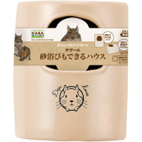 CASA デグーの砂浴びもできるハウス