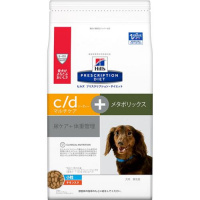 【取寄せ】［特別療法食］ヒルズ プリスクリプション・ダイエット 犬用 c/d マルチケア+メタボリックス 小粒 チキン入り ドライ 3kg