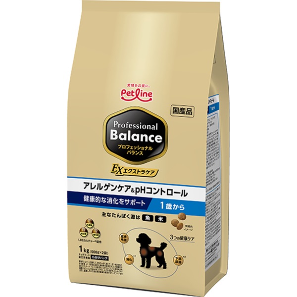 プロフェッショナル・バランス エクストラケア アレルゲンケア＆pHコントロール 健康的な消化をサポート 1歳から 1kg（500g×2袋）