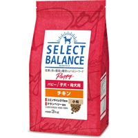 【取寄せ】セレクトバランス パピー チキン 小粒 子犬・母犬用 3kg