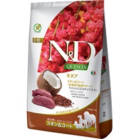 N＆D キヌア スキン＆コート（皮膚被毛健康サポート） ベニソン（ココナッツ入り） 成犬用 2.5kg
