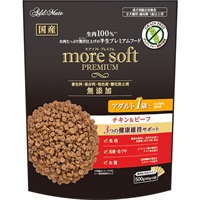 モアソフト プレミアム チキン＆ビーフ アダルト 500g