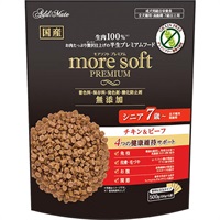 モアソフト プレミアム チキン＆ビーフ シニア 500g