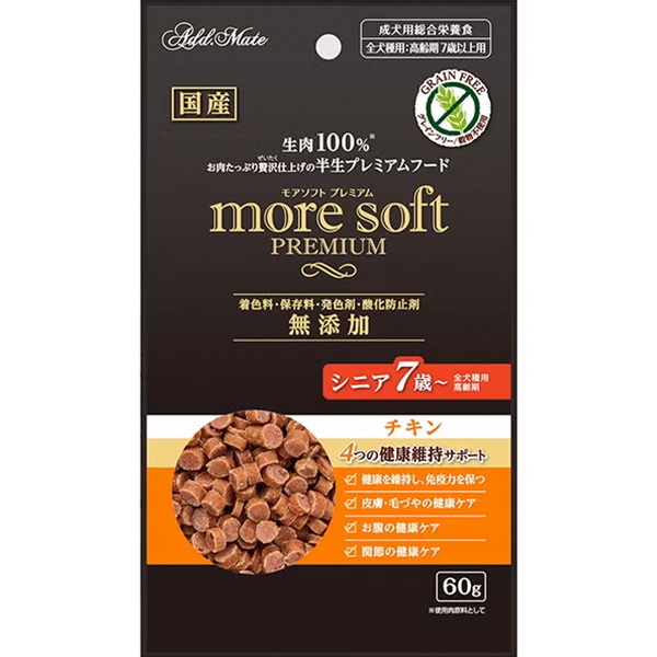 モアソフト プレミアム チキン シニア 60g