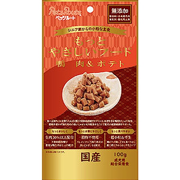 もっとやさしいフード 鴨肉＆ポテト 100g