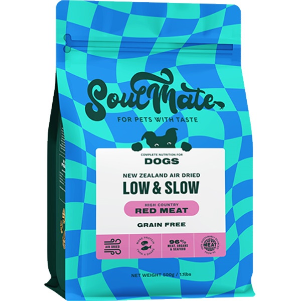 ソウルメイト ドッグ エアドライフード レッドミート 500g