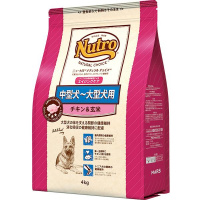 【あす宅】ニュートロ ナチュラルチョイス 中型犬～大型犬用 シニア犬用 エイジングケア チキン＆玄米 4kg