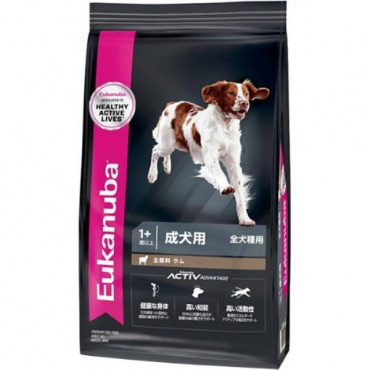 ユーカヌバ ラム＆ライス全犬種 成犬用 1歳以上  7.5kg