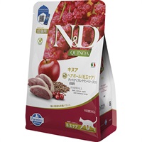 N＆D キヌア ヘアボール（毛玉ケア） ダック（アップル・クランベリー入り）成猫用 300g