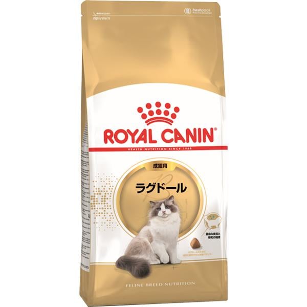 ﾛｲﾔﾙｶﾅﾝ ﾌﾞﾘｰﾄﾞ ﾗｸﾞﾄﾞｰﾙ 成猫用 2kg