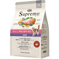 【あす宅】ニュートロ シュプレモ 成猫用 チキン＆サーモン 400g