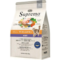 【あす宅】ニュートロ シュプレモ 成猫用 サーモン＆チキン 400g