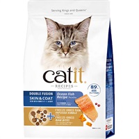 Catit Recipes SKIN＆COAT 被毛ケア フィッシュ 400g