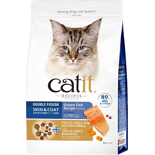 Catit Recipes SKIN＆COAT 被毛ケア フィッシュ 1.5kg