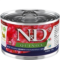 N＆D キヌア ダイジェスチョン（お腹の健康サポート） ラム（フェネル入り） ウェット 成犬用 140g