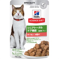 サイエンス・ダイエット 猫用 シニアトータルケア機能 7歳以上の高齢猫用 サーモン 85g×12コ