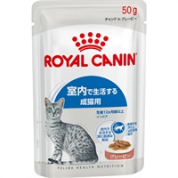 ロイヤルカナン フィーライン ヘルス ニュートリション ウェット インドア 生後12ヵ月齢以上 グレービー 50g×6コ