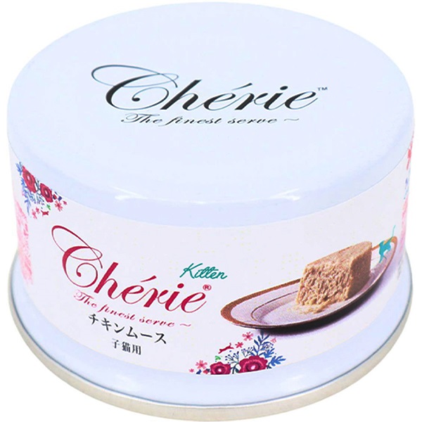 HappyDays Cherie（シェリー） チキンムース 子猫用 80g×24コ