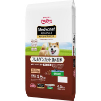 メディコート アドバンス アレルゲンカット 魚＆お米 1歳から 低脂肪 4.5kg