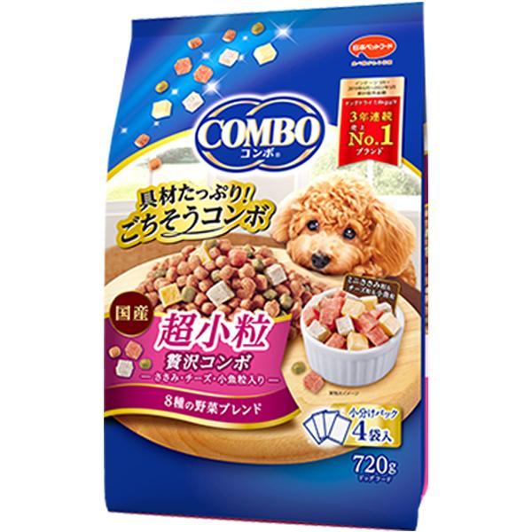 ・グルメな超小型犬も大満足の特別なレシピで愛犬が大好きな3種類の具材「ミニ角切りささみ粒」＆「角切りチーズ粒」＆「角切り小魚粒」入りの贅沢なコンボ。・しっとりホロホロ食感のオリジナル粒。8種の野菜入り