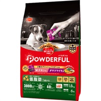ビューティープロ ドッグ パウダフル 低脂肪 チキン味・サツマイモ味パウダー付き  1.836kg