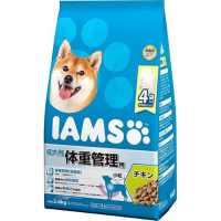 【あす宅】アイムス ドッグ 成犬用 体重管理用 チキン 小粒 2.6kg