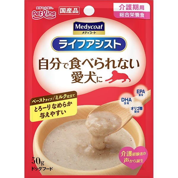 メディコート ライフアシスト ペーストタイプ ミルク仕立て 50g×12コ